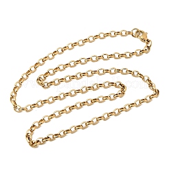 304 Stainless Steel Cable Chain Necklaces&nbsp;NJEW-K305-08G