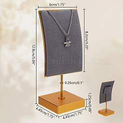 Velvet & Alloy Earrings Display Stands&nbsp;ODIS-WH0061-69A