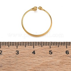 304 Stainless Steel Cuff Open Rings&nbsp;SA-CBA4030-05G