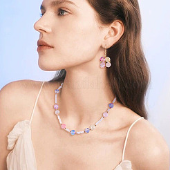 120Pcs 8 Colors Transparent Glass Beads&nbsp;GLAA-TA0004-25