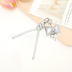 1Pc Imitation Leather Keychain&nbsp;AJEW-CL0001-09B