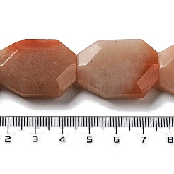 Natural Red Aventurine Beads Strands&nbsp;G-M429-A01-01