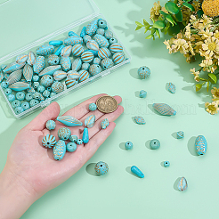 96Pcs 12 Styles Acrylic Beads&nbsp;OACR-PH0004-65