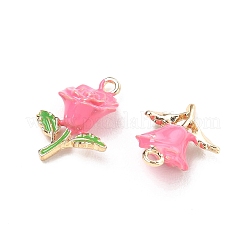 Alloy Enamel Pendants&nbsp;AL-CBA1C50-03G-02