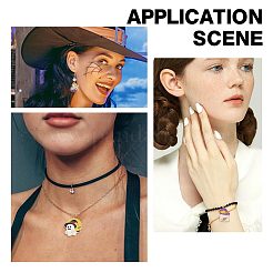 24Pcs 12 Style Halloween Theme Alloy Enamel Pendants&nbsp;ENAM-SC0003-35