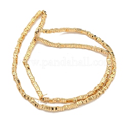 Electroplated Synthetic Non-Magnetic Synthetic Hematite Beads Strands&nbsp;G-I360-I01-02