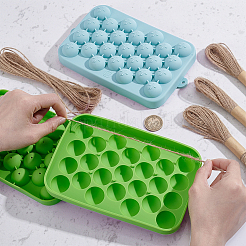 2Pcs 2 Colors Food Grade Silicone Molds&nbsp;DIY-HY0003-75