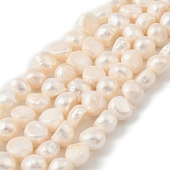 Natural Cultured Freshwater Pearl Beads Strands&nbsp;PEAR-P064-19K-03B