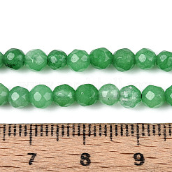 Dyed Natural White Jade Beads Strands&nbsp;G-T139-4mm-60-17