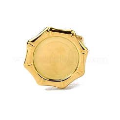304 Stainless Steel Cuff Ring Components&nbsp;STAS-P403-05G