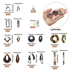 DIY Geometry Earrings Making Kit&nbsp;DIY-TA0004-86