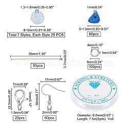 DIY Blue Themed Jewelry Making Kits&nbsp;DIY-PH0001-23P