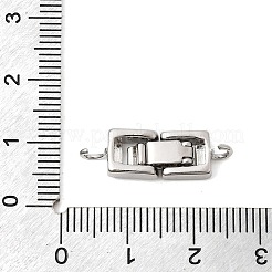 Brass Fold Over Clasps&nbsp;KK-Z150-20P-02