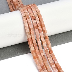 Natural Pink Aventurine Beads Strands&nbsp;G-B129-A11-01