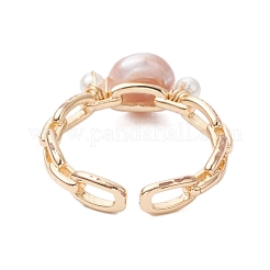 Brass Cuff Rings for Women&nbsp;RJEW-JR00809