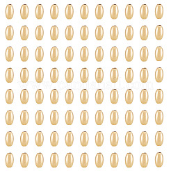 100Pcs Brass Beads&nbsp;KK-TA0008-90