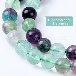 Natural Fluorite Beads&nbsp;G-OC0001-75