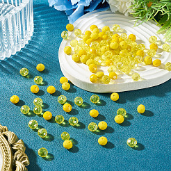 200Pcs 4 Colors Electroplate Glass Beads Strands&nbsp;EGLA-TA0030-09A