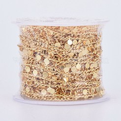 Handmade Brass Curb Chains&nbsp;CHC-E020-05G
