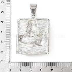 304 Stainless Steel Pendants&nbsp;STAS-F363-13GP