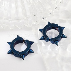 201 Stainless Steel Cuff Earring&nbsp;EJEW-C131-07BL