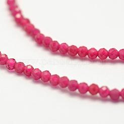 Faceted Synthetic Quartz Beads Strands&nbsp;G-F507-01A
