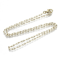 Brass Paperclip Chains&nbsp;MAK-S072-09B-KC