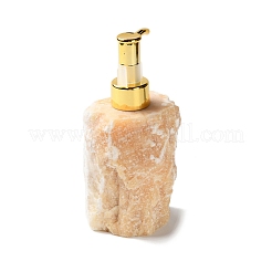 Raw Natural Yellow Jade Pump Press Bottles&nbsp;G-B131-02E
