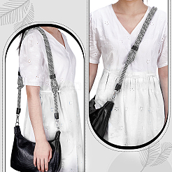 Striped Nylon Round Cord Bag Straps&nbsp;AJEW-WH0348-822