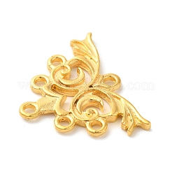 Rack Plating Alloy Flower Chandelier Component Links&nbsp;STAS-M016-02G