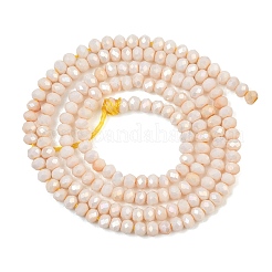 Electroplate Rondelle Glass Beads Strands&nbsp;GL-T021-2x2.5mm-17-19