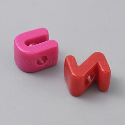 26Pcs Opaque Acrylic European Beads&nbsp;OACR-TAC0001-16