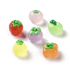 Luminous Transparent Resin Cabochons&nbsp;RESI-K043-27