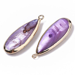 Natural Freshwater Shell Pendants&nbsp;SHEL-R047-03C