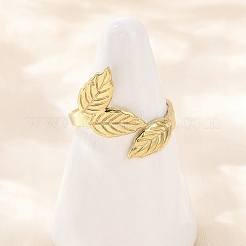 304 Stainless Steel Cuff Rings&nbsp;RJEW-D332-03G