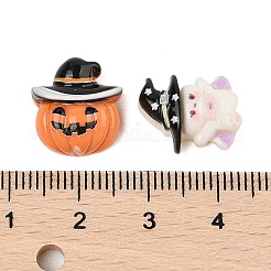 Halloween Theme Opaque Resin Cabochons&nbsp;CRES-M037-06