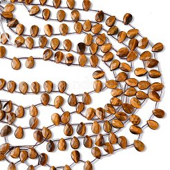 Natural Tiger Eye Beads Strands&nbsp;G-L654-K03-01