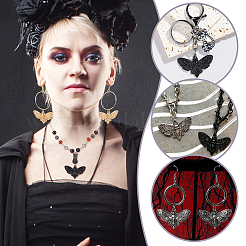 60Pcs 6 Srtyles Alloy Pendants&nbsp;FIND-PH0023-58