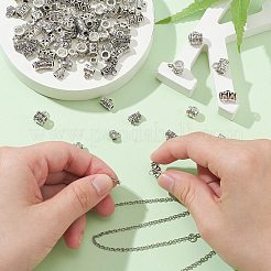 100Pcs 10 Styles Alloy Hangers Links&nbsp;PALLOY-CJ0003-06