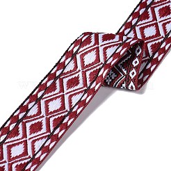 Ethnic Style Embroidery Polyester Ribbons&nbsp;SRIB-XCP0001-18