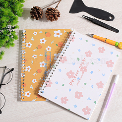 Sticker Collecting Loose-leaf A5 Spiral Bound Notebook&nbsp;AJEW-CP0007-85B
