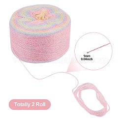 Segment Dyed Knitting Yarn&nbsp;DIY-TAC0033-03I