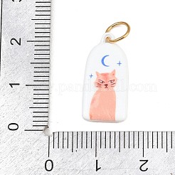 304 Stainless Steel Enamel Pendants&nbsp;STAS-C169-01C
