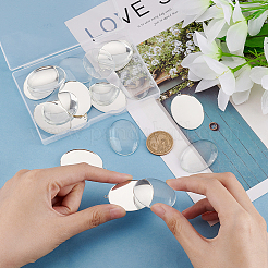 DIY Oval Blank Dome Pendant Making Kit&nbsp;DIY-PH0017-52