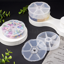 4Pcs Plastic Bead Containers&nbsp;CON-YS0001-04