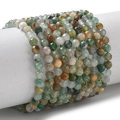 Natural African Jade Beads Strands&nbsp;X-G-L651-C04-4mm