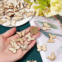 4 Sets Unfinished Wood Cutouts Ornaments&nbsp;WOOD-SC0001-91E