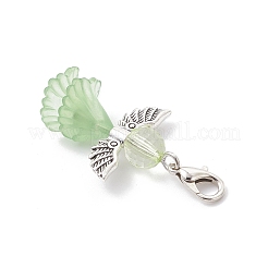 Transparent Acrylic Angel Pendant Decorations&nbsp;HJEW-JM04125