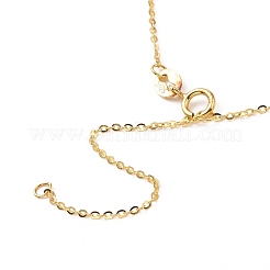 925 Sterling Silver Cable Chains Necklace Making&nbsp;STER-I021-06G