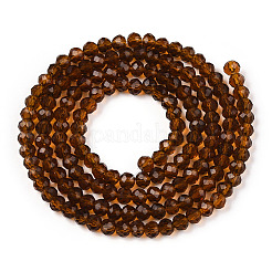 Transparent Glass Beads Strands&nbsp;GLAA-R135-2mm-01-1